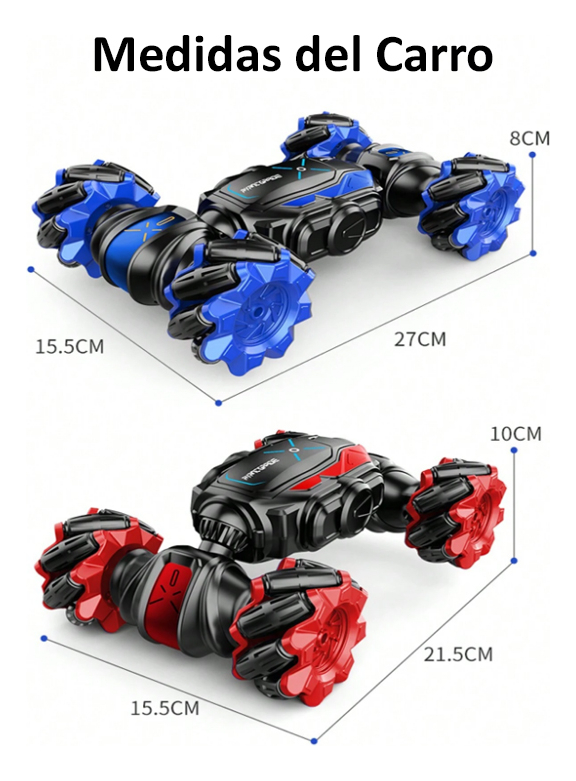 Carro stunt con control remoto CX-86